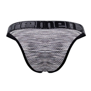 Xtremen 91098 Microfiber Mesh Bikini Color Black